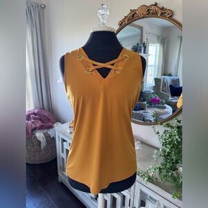 Mustard, Michael Kors, tank top size small